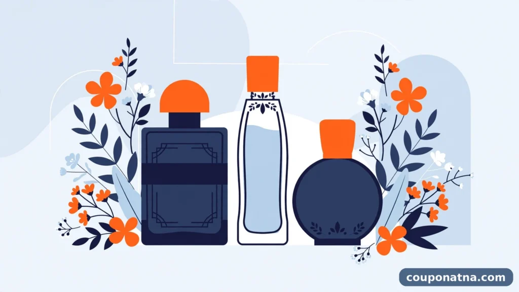 زجاجات عطور نسائية ثابتة